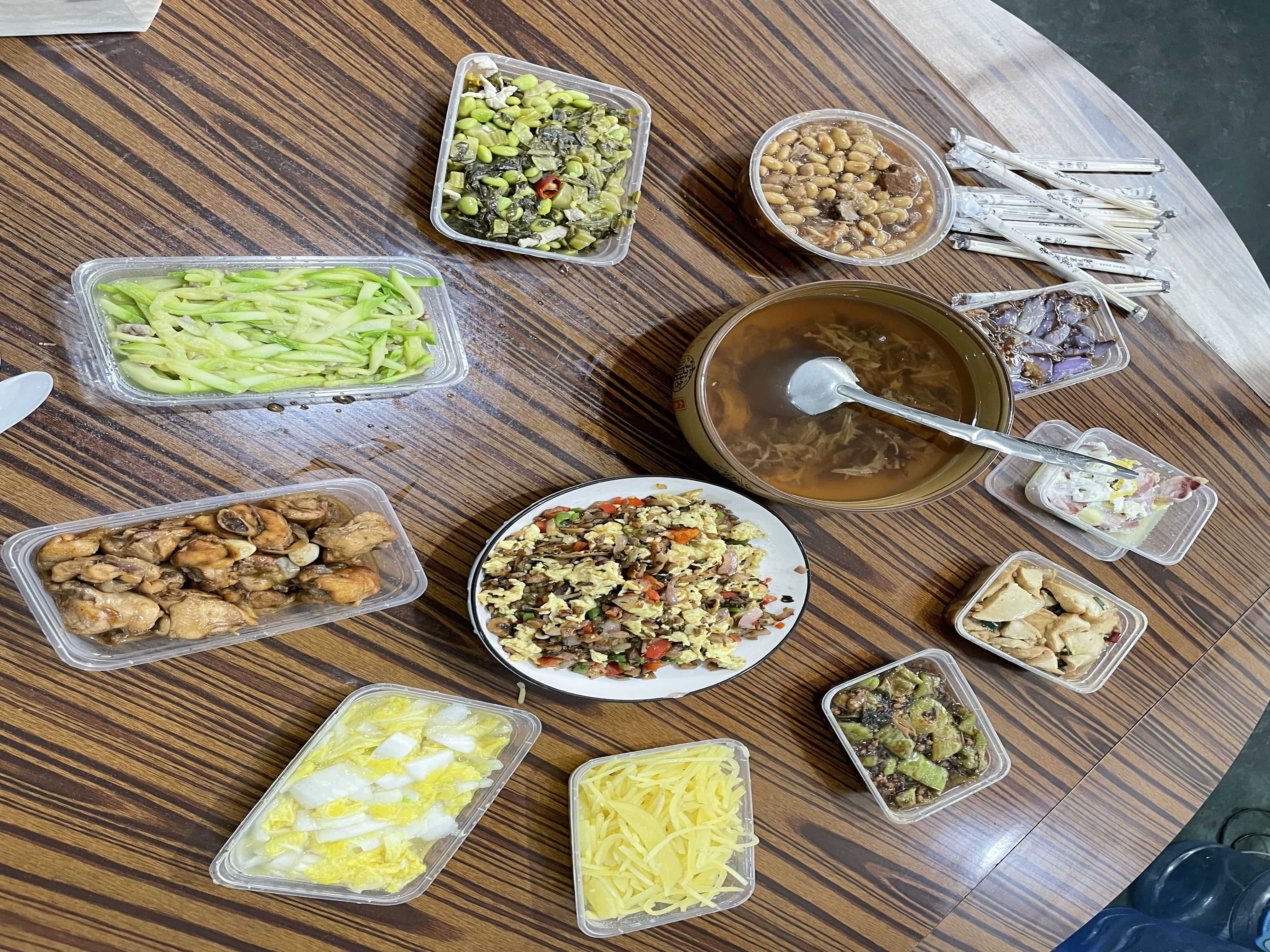 الغذاء والثقافة في Dingyan